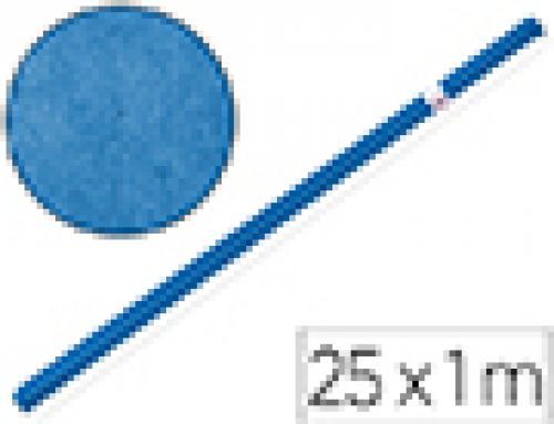 Papel kraft liderpapel rolo azul 1mt x 25mt 65 gr , Liderpapel , 97159 , 8423473971592
